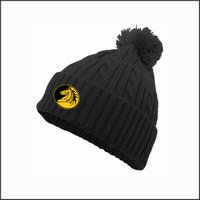 MC Miller MS Cable Knit Pom Beanie