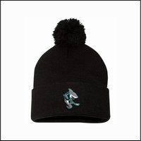 Sharks Hockey Pom Beanie