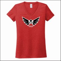 Montclair Elementary Ladies V-Neck Tee - Minimalist