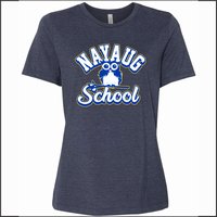 Nayaug Elementary Ladies Relaxed Jersey Tee