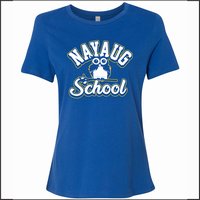 Nayaug Elementary Ladies Relaxed Jersey Tee