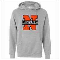 NCHS Bands Midweight Hooded Sweatshirt - Des. A