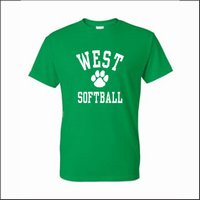 NCWHS Softball Softstyle T-shirt - Des. A