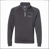 NCWHS Softball Tri-Blend 1/4 Zip Sweatshirt