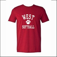 NCWHS Softball Softstyle T-shirt - Des. A