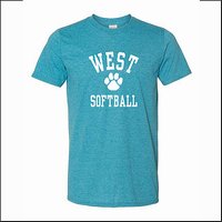 NCWHS Softball Softstyle T-shirt - Des. A