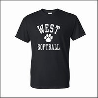 NCWHS Softball Softstyle T-shirt - Des. A