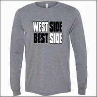 NCWHS Spiritwear Long Sleeve Tri-Blend T- Des. A