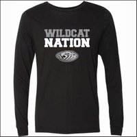 NCWHS Spiritwear Long Sleeve Tri-Blend T- Des. F