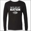 NCWHS Spiritwear Long Sleeve Tri-Blend T- Des. F