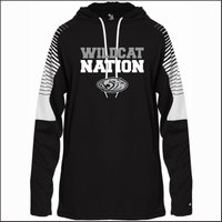 NCWHS Spiritwear Lineup Hooded Long Sleeve Tee