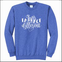 Disability Awareness Crewneck Sweatshirt - Des. A