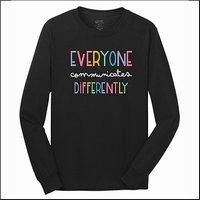 Disability Awareness Long Sleeve T-Shirt - Des. B