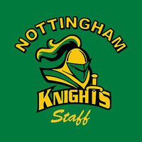 Nottingham Staff Ladies Vintage Football Tee