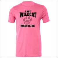 NCWHS Lady Wrestling Soft Jersey Short Sleeve Tee