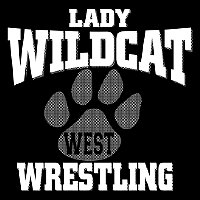 NCWHS Lady Wrestling Ladies Relaxed Jersey Tee