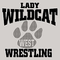 NCWHS Lady Wrestling Ladies Relaxed Jersey Tee