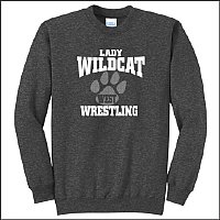 NCWHS Lady Wrestling Crewneck Sweatshirt