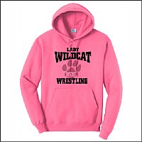 NCWHS Lady Wrestling Hooded Sweatshirt