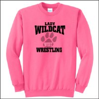 NCWHS Lady Wrestling Crewneck Sweatshirt