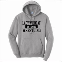 NCWHS Wrestling Hooded Sweatshirt - Des. C