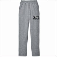 NCWHS Wrestling Open Bottom Sweatpants w/pocket