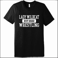 NCWHS Wrestling Tri-Blend T-Shirt - Des. C