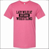 NCWHS Wrestling Tri-Blend T-Shirt - Des. C