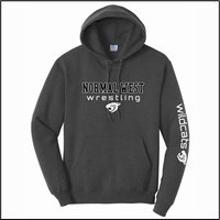 NCWHS Wrestling Hooded Sweatshirt - Des. A