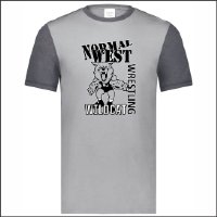 NCWHS Wrestling Vintage Game Day Ringer Tee - Des. A