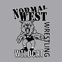 NCWHS Wrestling Vintage Game Day Ringer Tee - Des. A