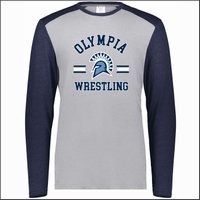 Olympia Wrestling Vintage Game Day Long Sleeve Shirt - Des. B