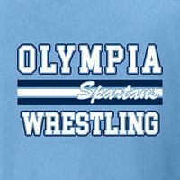 Olympia Wrestling Fleece Pullover Hoodie - Des. A