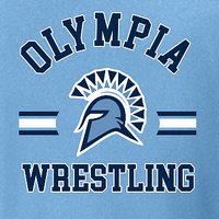 Olympia Wrestling Fleece Pullover Hoodie - Des. B