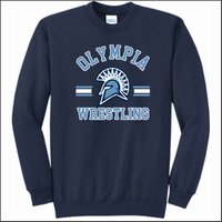 Olympia Wrestling Crewneck Sweatshirt - Des. B