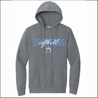 OMS Softball Beach Wash Hoodie - Des. A