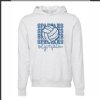 OMS Volleyball Soft Sponge Hooded Sweatshirt - Des. B