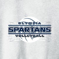 OMS Volleyball Soft Sponge Hooded Sweatshirt - Des. A