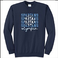 OMS Volleyball Crewneck Sweatshirt - Des. B