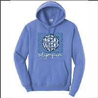 OMS Volleyball Hooded Sweatshirt - Des. B