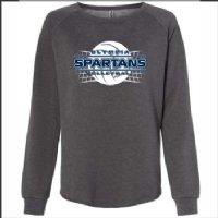 OMS Volleyball Women's Wave Wash Crewneck - Des. A