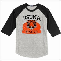 Osuna Elementary 3/4 Sleeve Baseball T-Shirt