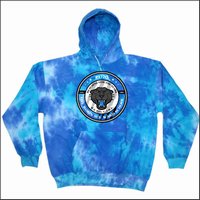 P177Q Tie Dye Hooded Sweatshirt - Des. A