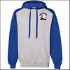 P721X High School Contrast Hooded Sweatshirt