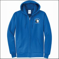 P721X High School Full Zip Hooded Sweatshirt