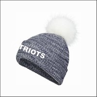 Perth Amboy Magnet School Fur Pom Beanie