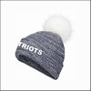 Perth Amboy Magnet School Fur Pom Beanie