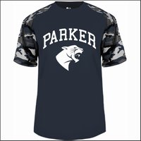 Parker Middle Camo Sleeve Performance Tee