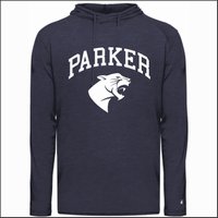 Parker Middle Triblend Hooded Long Sleeve Tee