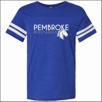 Pembroke Elem VA Vintage Football T-Shirt - Des. B